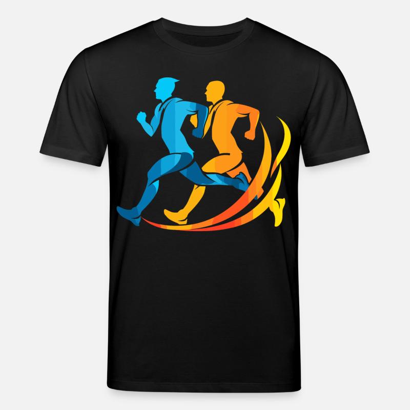Jogger Comic Look - Stanley/Stella Unisex Bio-T-Shirt CREATOR  - Schwarz
