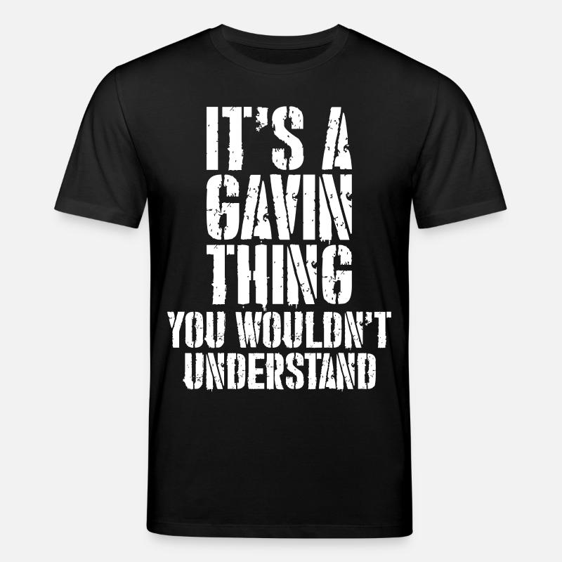 C’est un truc de Gavin - T-shirt bio CREATOR Stanley/Stella Unisexe - noir