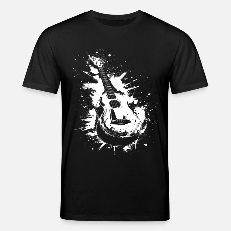 Ukulélé Graffiti - T-shirt bio CREATOR Stanley/Stella Unisexe - noir