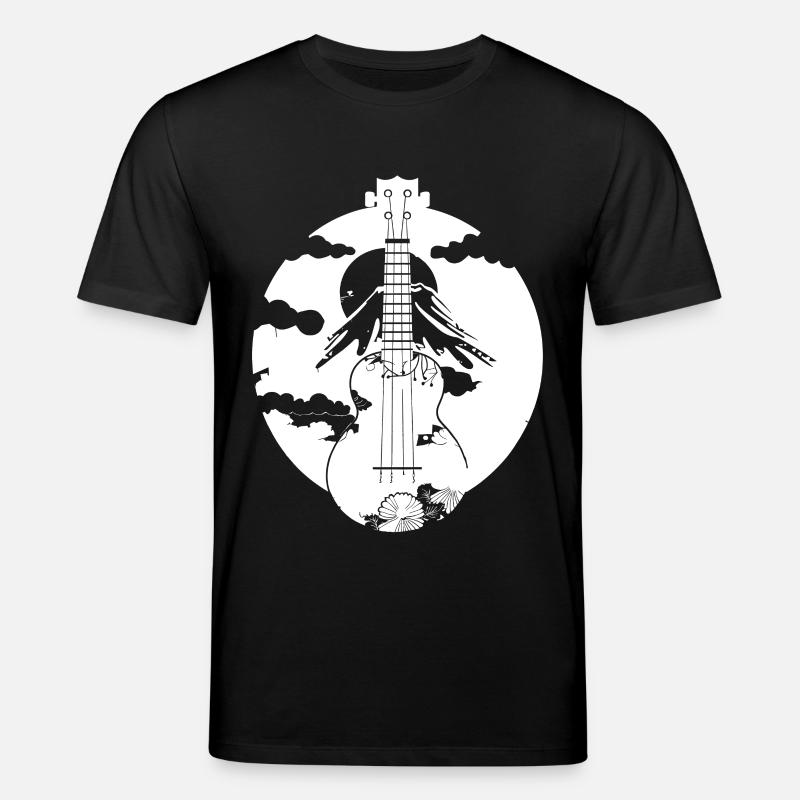 Ukulele Graphics - Stanley/Stella CREATOR Unisex Organic T-Shirt - black