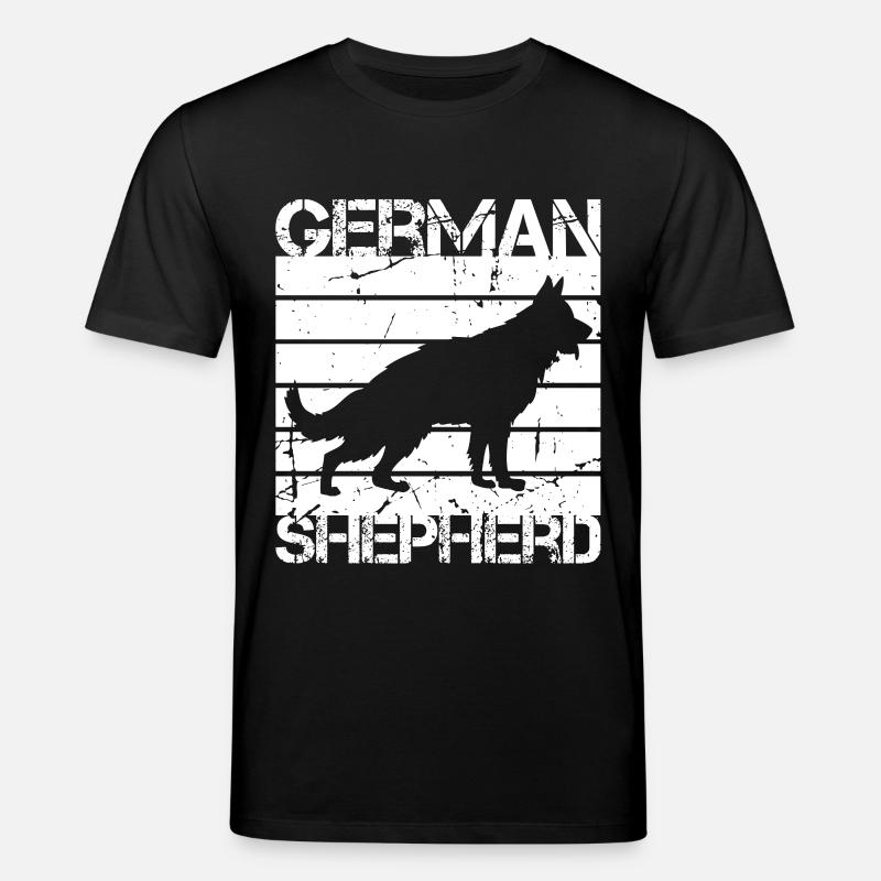 Deutscher Schäferhund - Stanley/Stella Unisex Bio-T-Shirt CREATOR  - Schwarz