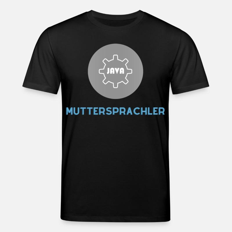 Muttersprachler: JavaScript Edition - Stanley/Stella Unisex Bio-T-Shirt CREATOR  - Schwarz