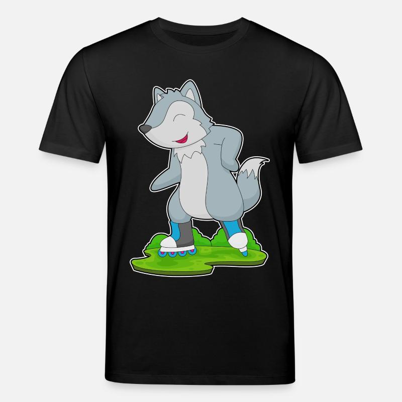 Wolf Inline skating Inline skates - Stanley/Stella Unisex Bio-T-Shirt CREATOR - Schwarz