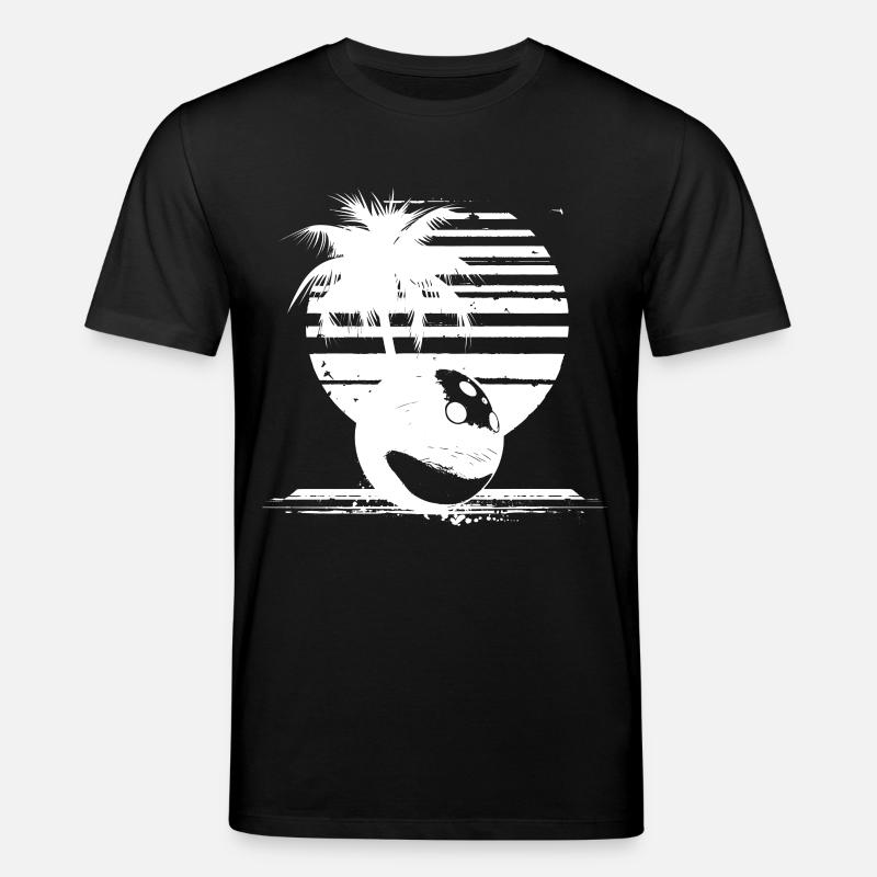 Bowlingkugel - Stanley/Stella Unisex Bio-T-Shirt CREATOR  - Schwarz