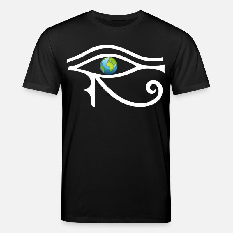 Regard sur le monde (blanc) - T-shirt bio CREATOR Stanley/Stella Unisexe - noir