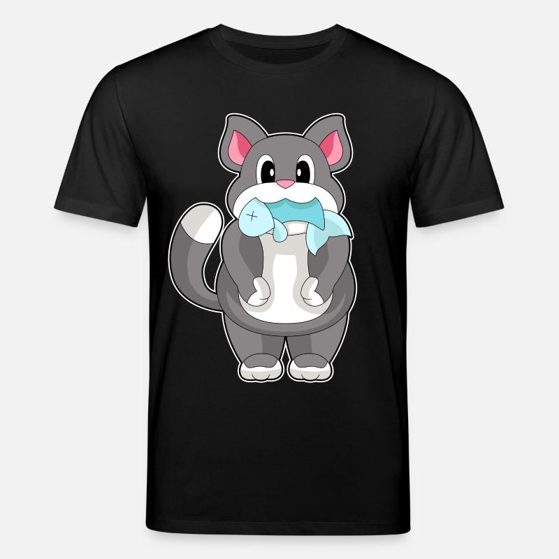 Poisson-chat - T-shirt bio CREATOR Stanley/Stella Unisexe - noir
