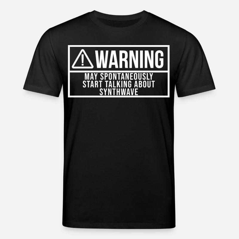synthwave - Stanley/Stella Unisex Bio-T-Shirt CREATOR  - Schwarz