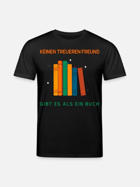 Pas d’ami plus fidèle qu’un livre - T-shirt bio CREATOR Stanley/Stella Unisexe - noir