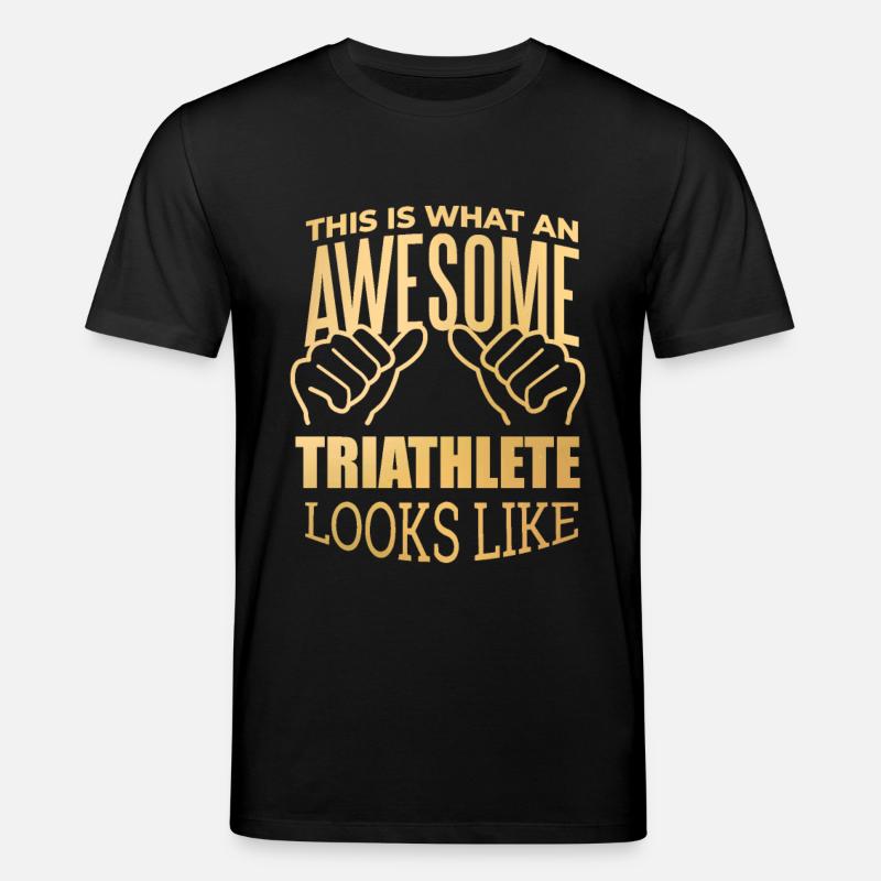 Triathlon - Stanley/Stella Unisex Bio-T-Shirt CREATOR  - Schwarz