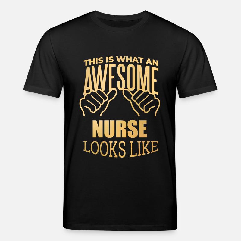 Krankenschwester - Stanley/Stella Unisex Bio-T-Shirt CREATOR  - Schwarz