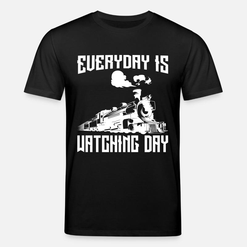 Everyday is Watching Day - Stanley/Stella Unisex Bio-T-Shirt CREATOR - Schwarz
