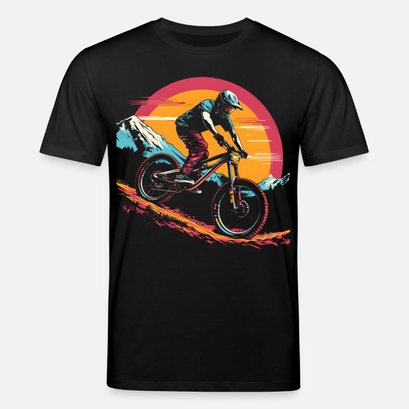 Illustration de VTT - T-shirt bio CREATOR Stanley/Stella Unisexe - noir