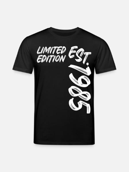 Limited Edition Est. 1985 - Stanley/Stella CREATOR Unisex Organic T-Shirt - black