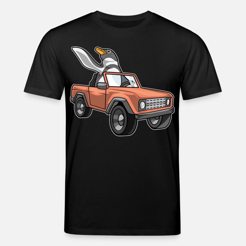 Pinguin Auto - Stanley/Stella Unisex Bio-T-Shirt CREATOR - Schwarz