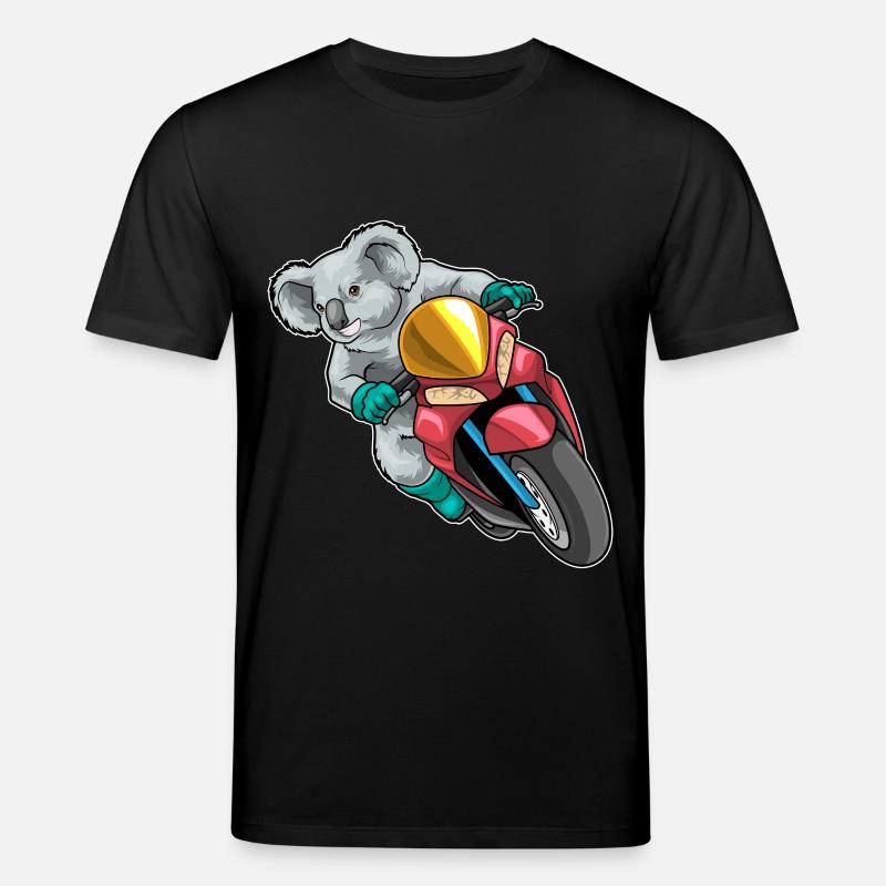 Trottinette Koala - T-shirt bio CREATOR Stanley/Stella Unisexe - noir