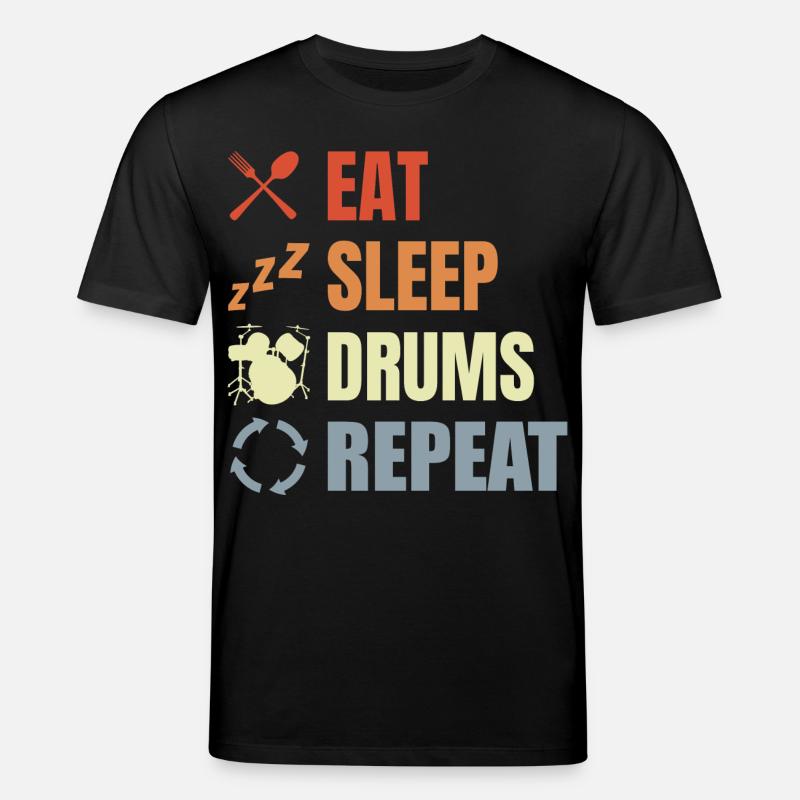 Schlagzeug Routine - Stanley/Stella Unisex Bio-T-Shirt CREATOR  - Schwarz
