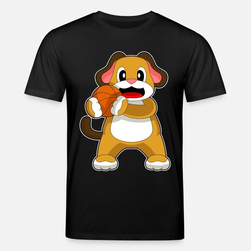 Chien Basketteur Basketteur - T-shirt bio CREATOR Stanley/Stella Unisexe - noir