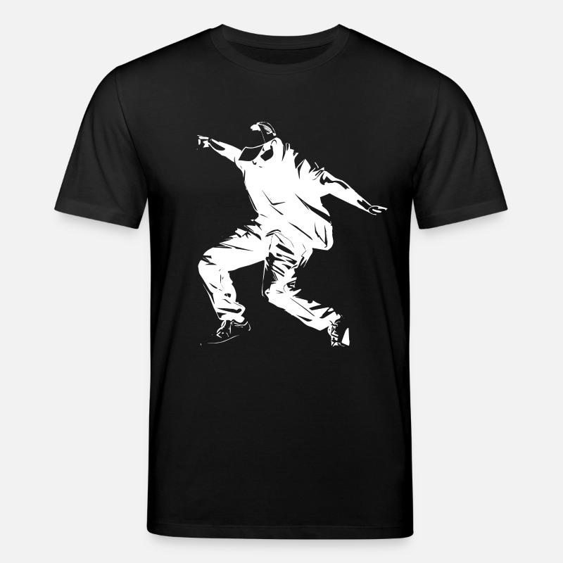 Breakdance Sketch - Stanley/Stella Unisex Bio-T-Shirt CREATOR - Schwarz