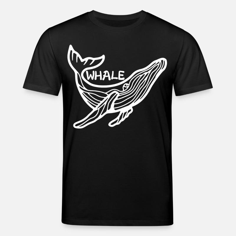 Le géant des mers - T-shirt bio CREATOR Stanley/Stella Unisexe - noir