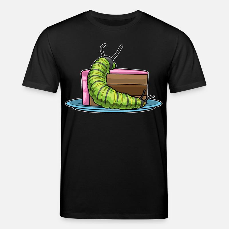 Raupe Kuchen - Stanley/Stella Unisex Bio-T-Shirt CREATOR  - Schwarz