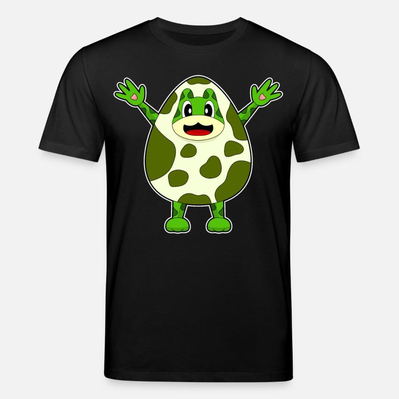 Frosch Ei - Stanley/Stella Unisex Bio-T-Shirt CREATOR  - Schwarz