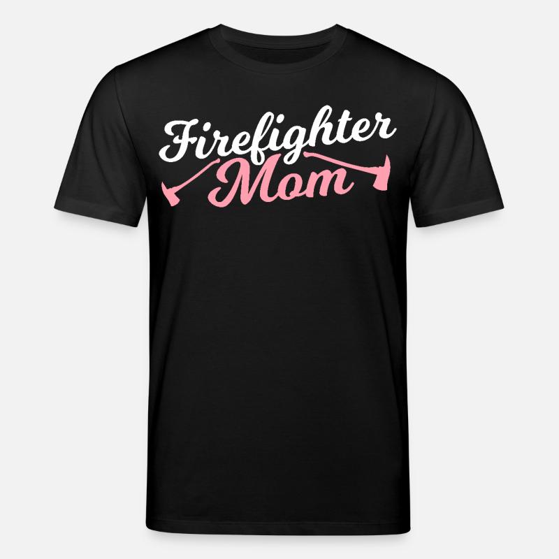 Feuerwehr Mama - Stanley/Stella Unisex Bio-T-Shirt CREATOR  - Schwarz