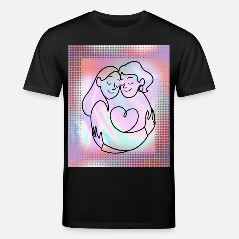Lieblingsmensch-Mutter-Tochter-Schwester-Freundin - Stanley/Stella Unisex Bio-T-Shirt CREATOR  - Schwarz