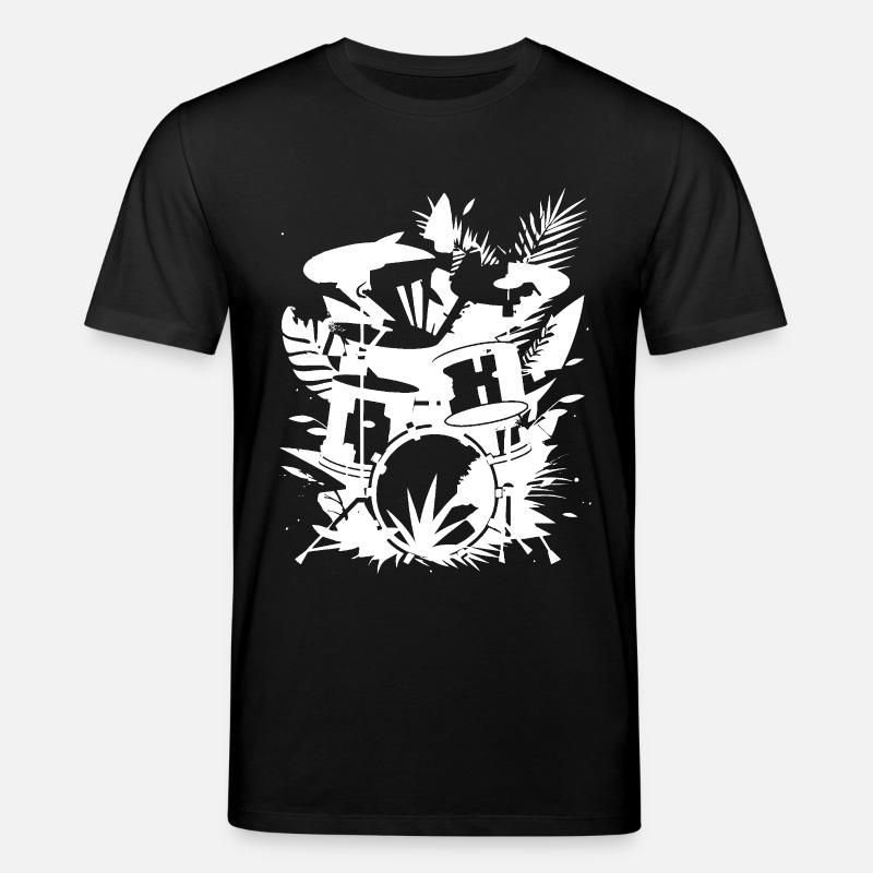 Graphiques de batterie - T-shirt bio CREATOR Stanley/Stella Unisexe - noir