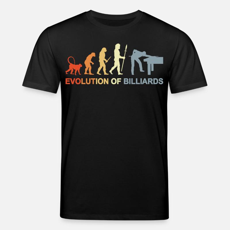 Pool Billard Evolution - Stanley/Stella Unisex Bio-T-Shirt CREATOR  - Schwarz