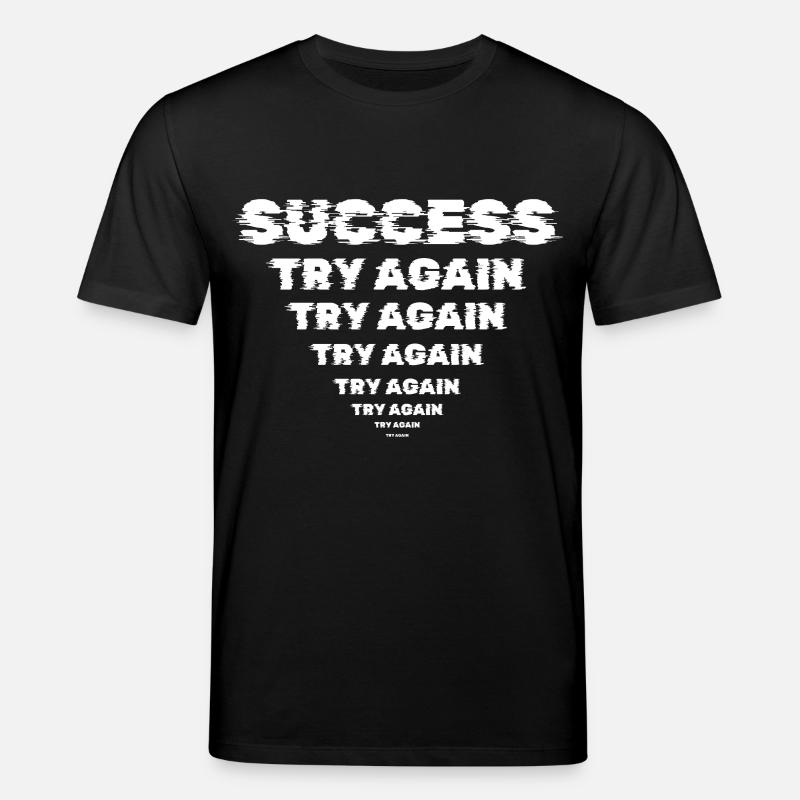 Succès Motivation Persévérance Entrepreneur - T-shirt bio CREATOR Stanley/Stella Unisexe - noir