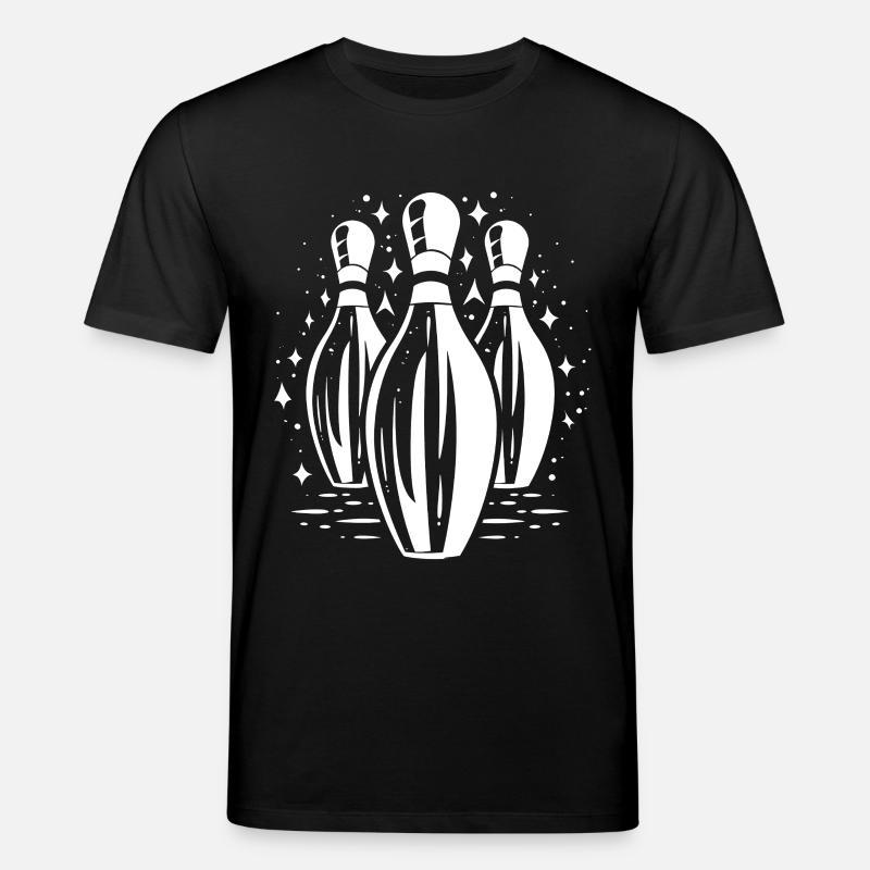 Bowling - Stanley/Stella Unisex Bio-T-Shirt CREATOR  - Schwarz