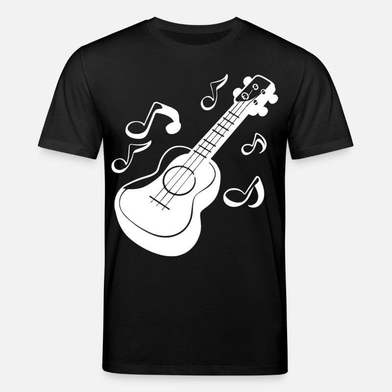 Graphiques Ukulele - T-shirt bio CREATOR Stanley/Stella Unisexe - noir