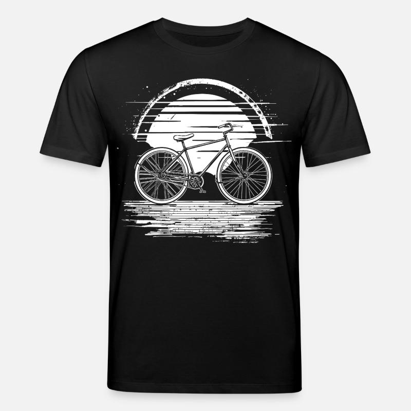 Radfahrer - Stanley/Stella Unisex Bio-T-Shirt CREATOR  - Schwarz