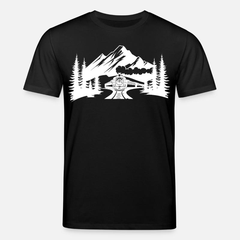 Chemin de fer - T-shirt bio CREATOR Stanley/Stella Unisexe - noir