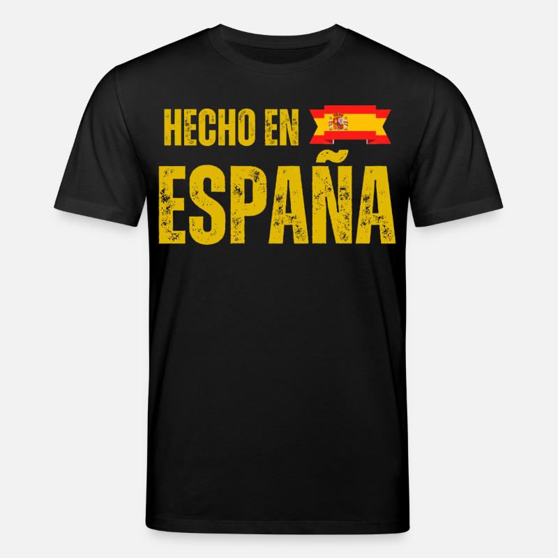 Made in Spain, spanischer Stolz - Stanley/Stella Unisex Bio-T-Shirt CREATOR  - Schwarz