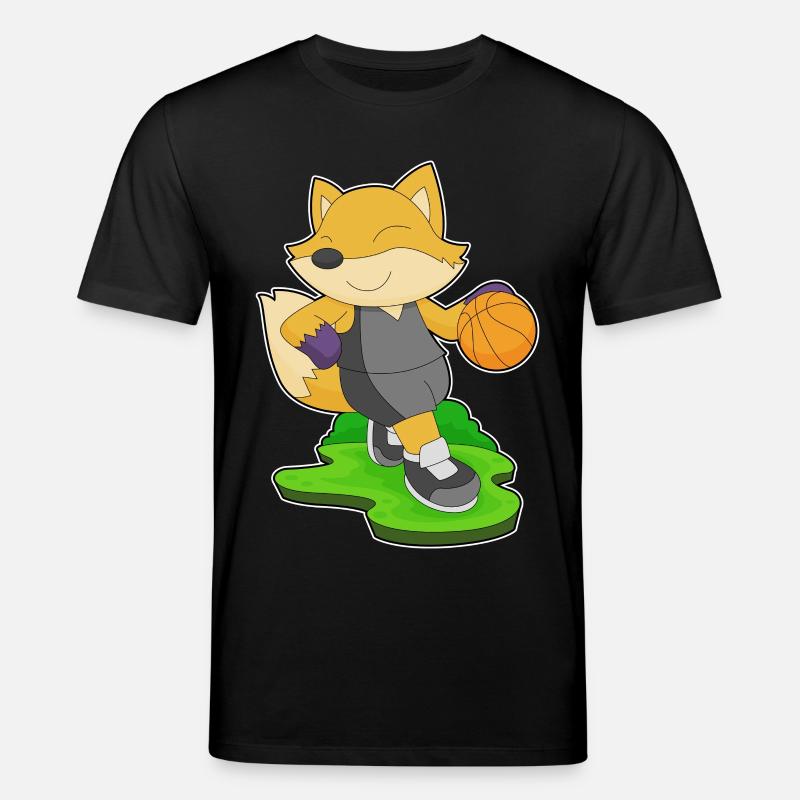 Fox Basketteur Basketteur - T-shirt bio CREATOR Stanley/Stella Unisexe - noir