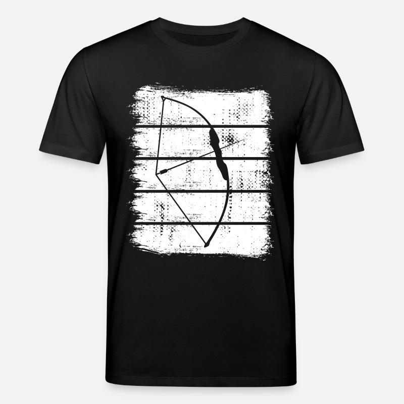 Bogenjagd - Stanley/Stella Unisex Bio-T-Shirt CREATOR  - Schwarz