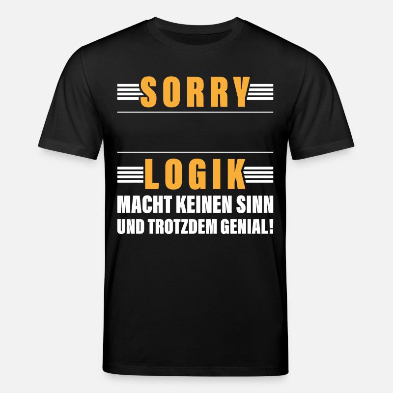 Personalisierbar Beruf Logik Name Geschenk Witzig - Stanley/Stella Unisex Bio-T-Shirt CREATOR  - Schwarz