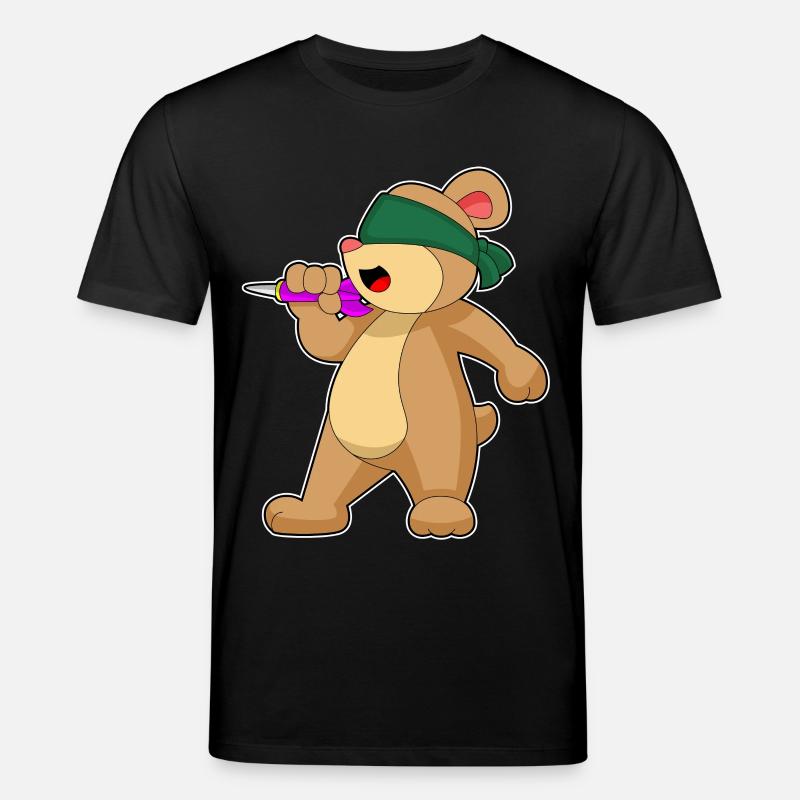 Fléchette d’ours Fléchette - T-shirt bio CREATOR Stanley/Stella Unisexe - noir