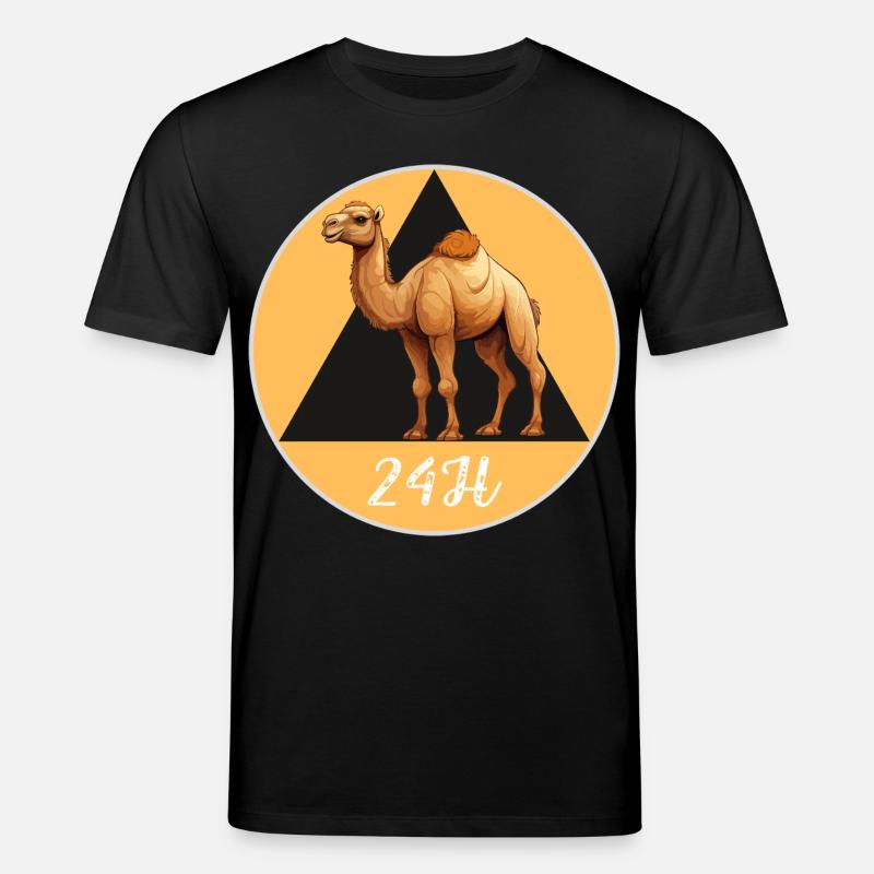 Kamel 24h - Stanley/Stella Unisex Bio-T-Shirt CREATOR  - Schwarz