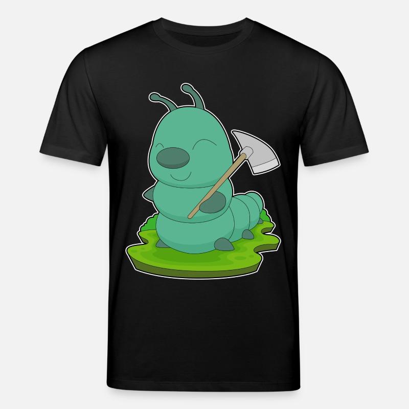 Pioche chenille - T-shirt bio CREATOR Stanley/Stella Unisexe - noir