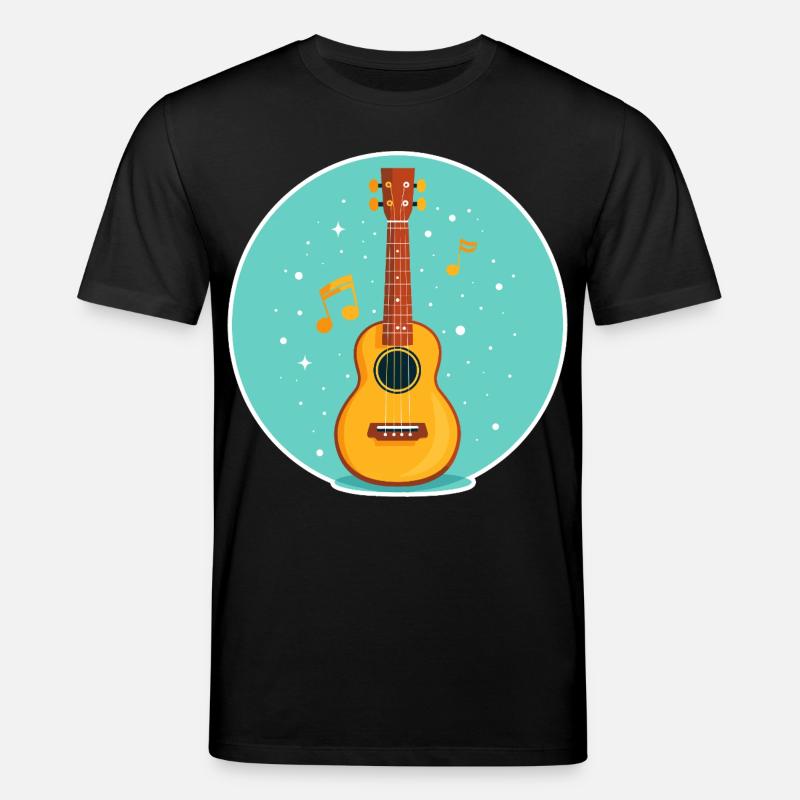 Ukulele Illustration - Stanley/Stella Unisex Bio-T-Shirt CREATOR  - Schwarz