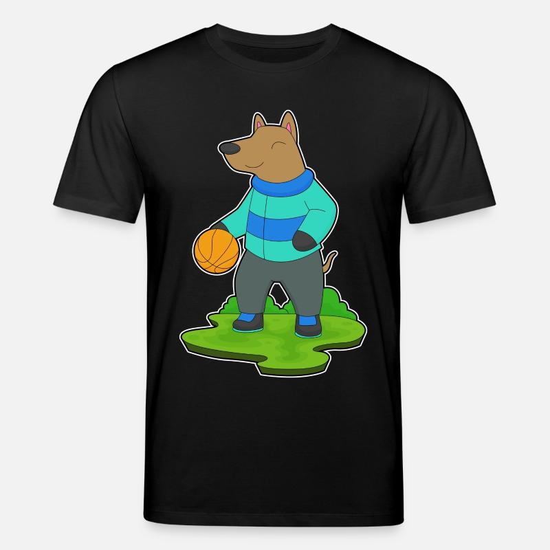 Chien Basketteur Basketteur - T-shirt bio CREATOR Stanley/Stella Unisexe - noir