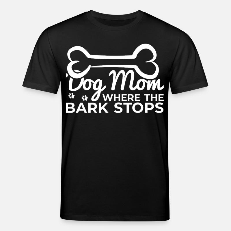 Lustige Hundemutter - Stanley/Stella Unisex Bio-T-Shirt CREATOR  - Schwarz