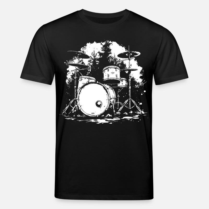 Percussion - T-shirt bio CREATOR Stanley/Stella Unisexe - noir