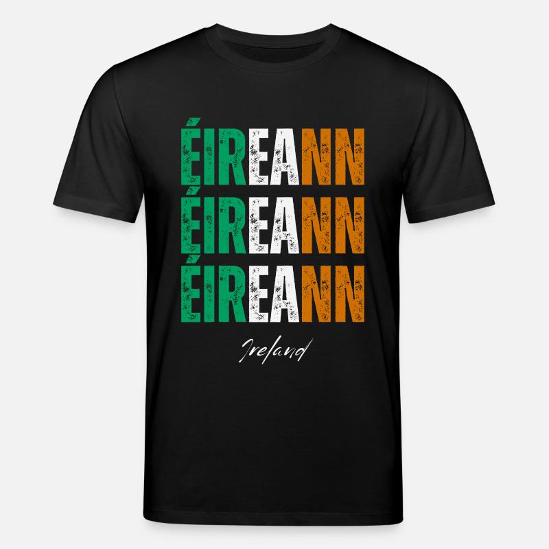Drapeau de l’Irlande, Irish Pride - T-shirt bio CREATOR Stanley/Stella Unisexe - noir