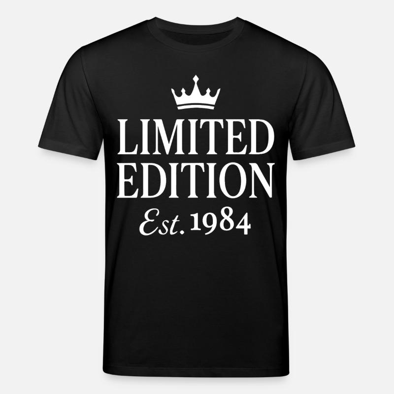 Edition Limitée Est 1984 - T-shirt bio CREATOR Stanley/Stella Unisexe - noir