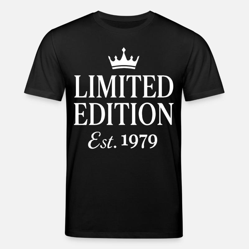 Édition limitée Est 1979 - T-shirt bio CREATOR Stanley/Stella Unisexe - noir