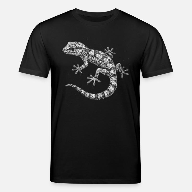Un gecko - T-shirt bio CREATOR Stanley/Stella Unisexe - noir