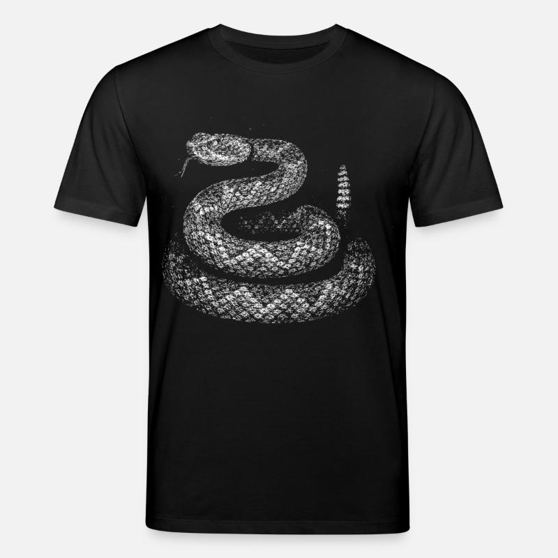 Snake - Stanley/Stella CREATOR Unisex Organic T-Shirt - black
